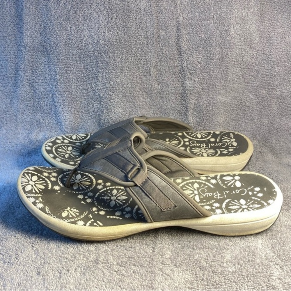 Coral Bay Sandal’s Size 10 Women’s Flip Flops Shoes